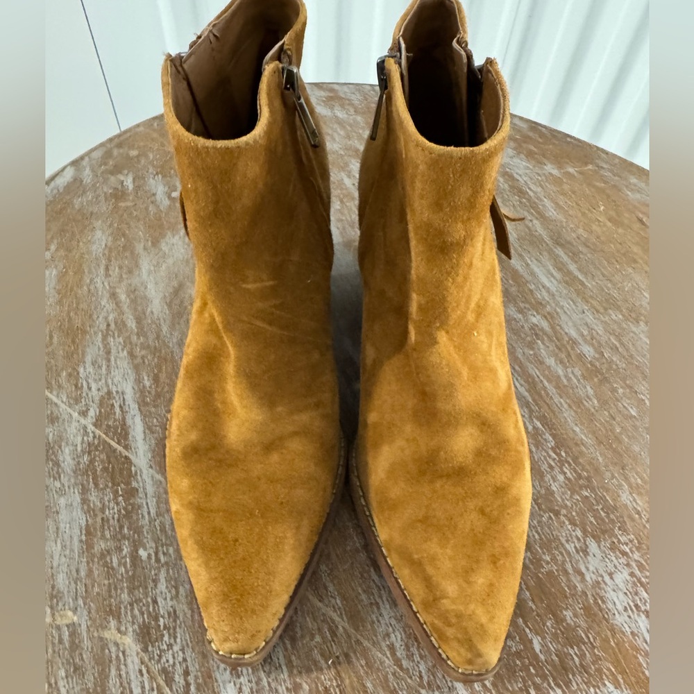 Sam Edelman Suede Booties size 7